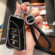 TPU Car Key Case Cover Protector Keyring Holder Accessories Keychain For Lexus Ux Ux200 Ux250h Es200