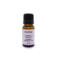 BUY 1 FREE 1! enriae Pure Lavender & Lemongrass Blended Essential Oil (BEST BEFORE NOV 2025)