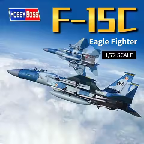 HOBBY BOSS Assembly Aircraft Model 1/72 Scale 80270 F-15C Eagle Fighter Model Building Kits for Hobb