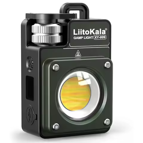 LiitoKala New Keychain Light 120-3500LM Rechargeable Flashlight Multifunctional Portable 3000mAh Bat