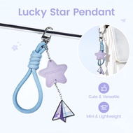 FOCALLURE Lucky Star Pendant Bag Charm Cute Mini Keychain Pendant Aesthetic Accessory FA-T88