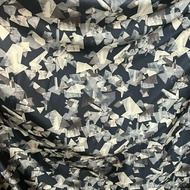 PREMIUM SILK SATIN FABRIC WITH ABSTRACT MOTIF - ABSTRACT MOTIF SATEN FABRIC - ABSTRACT MOTIF FABRIC 