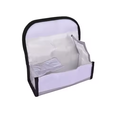 185x75x60mm Portable Battery Safe Bag Fireproof Explosion-proof Bag RC Lipo Battery Guard Bag Guard 