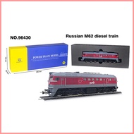 โมเดลรถไฟดีเซล M62  HO Scale HF 1:87 พร้อมของที่ระลึก Power Classics สำหรับแสดงแบบคงที่