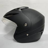 BXP BISON PLAIN SOLID Helmet - 1 single Visor Glass - SNI Helmet - Adult Helmet
