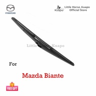 Mazda Biante Wiper Blade for 2008–2018 Van Car Window Wipers Set (silicone banana Front / original Rear) by Kuapo