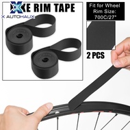 X AUTOHAUX 700C 27" Bike Bicycle Wheel Rim Strip Rim Tape Liner Inner Tube Protection Band PVC Black