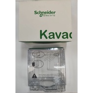 WEATHER RESISTANCE COVER 1-GANG (TRANS)