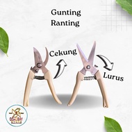 Steel Garden Scissors Branch and Fruit Cutter Wood Cutter