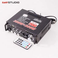 Taffstudio Audio Amplifier Bluetooth 5.0 EQ Karaoke Home Theater FM 600W