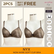 Avon Nyx Non-wire Soft Cup Everyday Comfort Bra | Size 32A - 38B|
