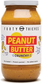 Forty Thieves Crunchy Peanut Butter, 500 grams
