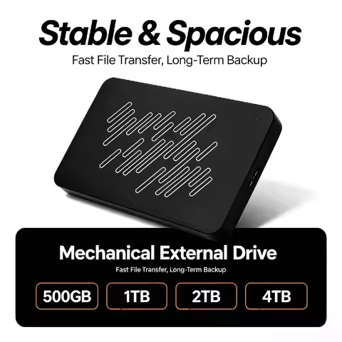 TOSHARA A3 Portable SSD 4TB 2TB 1TB 500GB Lightning Performance Rapid Load Response for PC Mac Lapto
