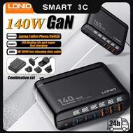 LDNIO 140W universal travel adapter gan charger international travel Super Fast Charging QC PD USB T