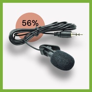 Microphone For YouTuber Wait Clip On Mic 2 Lines For Vlogger Vlog 3.5mm