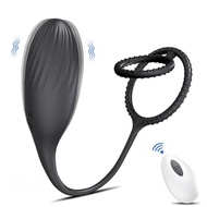 New remote control massager for men's toys for prostate mass新款遥控按摩器前列腺男用玩具后庭按摩肛塞情趣震动自慰器穿戴4.17