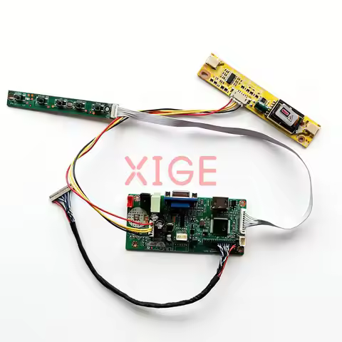 For G150XG01 M150XN07 TMS150XG1 M150XN06 LCD Screen Drive Controller Board DIY Kit VGA+HDMI 20 Pin L