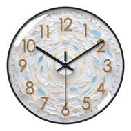 Nordic modern creative minimalist wall clock, silent clock for bedroom and living room, modern home 