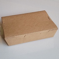 Kraft Disposable Lunch Box (1200ml, 50 PCs)