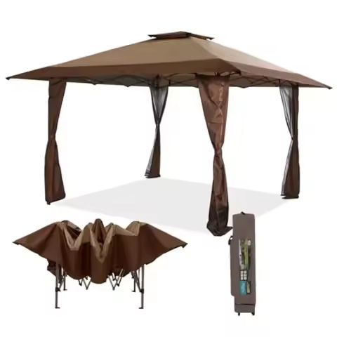 13x13 Pop Up Tent Outdoor Patio Gazebo Shade UPF50+