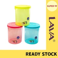LAVA Air Tight BPA Free Multipurpose Round Container / Bekas Tupperware CST773 CST774