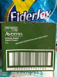 Aveeno hand cream 50g x2