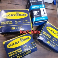 Bicycle inner tube 12 1/2 x 3.0 16 x 3.0 18 x3.0 20 x 3.0 Lucky Stone Deli tire jumbo tire