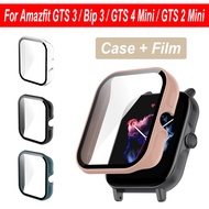 Screen Protector PC Case with Film Cover for Xiaomi Huami Amazfit GTS3 GTS 4 mini Bip 5 3 Pro