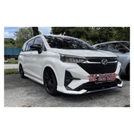 Perodua New Alza 2022 2023 2024 Full Set Gear Up Bodykit With Spoiler &amp; Paint Material  (Including Rubber Lining)