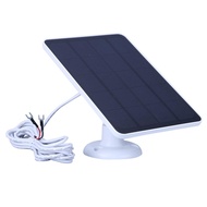 4W 5V Solar Charging Panel 360 Adjustable Bracket Solar Power Panel with 9.8FT Charging Cable for Ring Video Doorbell