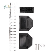 OBD2 OBD II 16 pin connector socket Diagnostic Tool Adapter OBD connector + Enclosures + Terminal + 