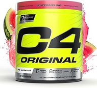 Cellucor C4 Original Pre Workout Powder Sugar Free for Men & Women 200mg Caffeine + CarnoSyn Beta-Al