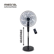 Mistral 18” Stand Fan With No Remote Control MSF1873/ With Remote Control MSF1873R