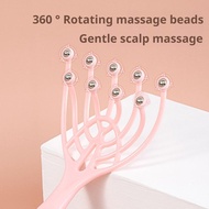 Nine-claw Head Massager, Scalp Roller, Manual Massage, Relaxation, Stress Relief, Scratcher, D8z6