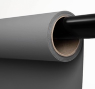 Kate Seamless Paper Backdrop for Photography Light Gray Photo Backdrop Paper (53''x16.4' Pursuit Gre