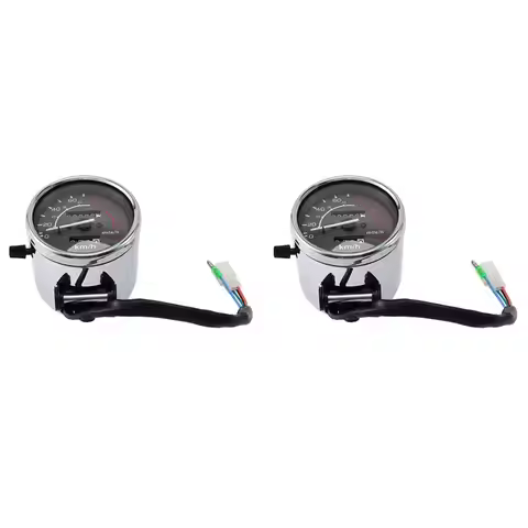 Firmly 2X Motorcycle Instrument Cluster For Honda Steed VT VLX 400 600 Rebel CA250 CMX250 1996-2011 
