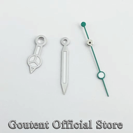 Goutent new 29mm sterile red dial+green second hand is suitable for NH34 NH35 NH36 DG2813/3804 Miyot