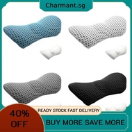 Car Lumbar Support Mesh Back Pillow Ergonomic Headrest Sleeping for Office Chair