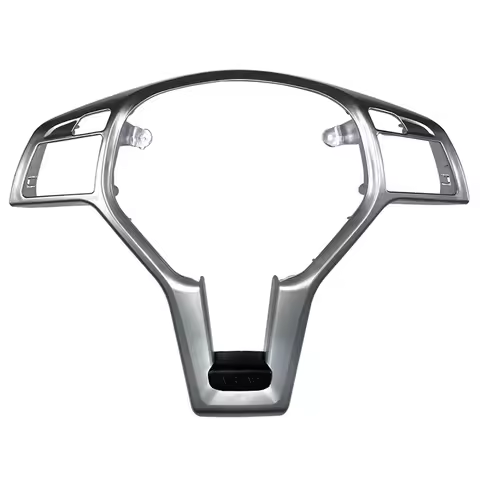 Stylish Silver Cover for AMG Steering Wheel of For Mercedes For Benz W204 W212 C 1214 Enhanced Perfo