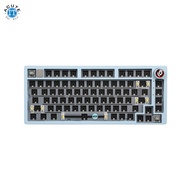 LEOBOG Hi75 Kit 75%, 81 keys Gasket-Mounted Wired Mechanical Keyboard with knob Blue