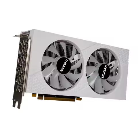 New SEJISHI RX580 8GB PC Gaming Carte Graphique Radeon GPU Placa De Video Tarjeta Grafica 8GB White 