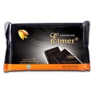 ELMER CHOCOLATE COMPOUND GHANA 1 KG DARK COOKING CHOCOLATE/ 1 KG
