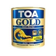 สีทองคำ สูตรน้ำมัน TOA GOLD GE234 สีทองสวิส 1 แกลลอน (1271108)