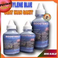 Methylene BLUE / BLUE FISH MEDICINE / SICK FISH MEDICINE / FISH FUNGUS MEDICINE BOOSTER 12 / CLEARS 
