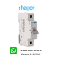 [ORIGINAL] Hager 1Pole 4.5KA MCB (10A/16A/20A/32A)