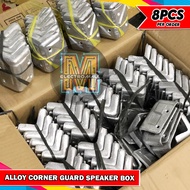 8PCS Alloy Corner Big Screw Type for Baffle Box Speaker Box Videoke Karaoke Flight Case Tourcase