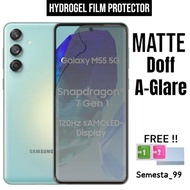 HITAM LAYAR Liquid Temper Glass MATTE Samsung M55 M35 M15 M54 M34 M14 M62 M53 M53 M51 M33 M32 M31 M3