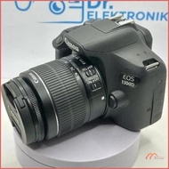 SoftStores- Kamera DSLR EOS Canon 1300D + 18-55 IS WiFi - Rebel T6 Like NEW Second Baru 1200d 4000d 
