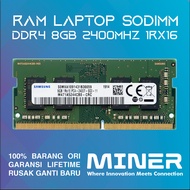 SODIMM DDR4 8GB 2400Mhz PC19200 Laptop Memory RAM 1RX16