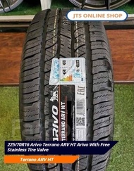 225/70R16 Arivo Terrano ARV HT Arivo With Free Stainless Tire Valve